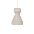 Chalk hanglamp Kanoi - 15x15x20,5 cm