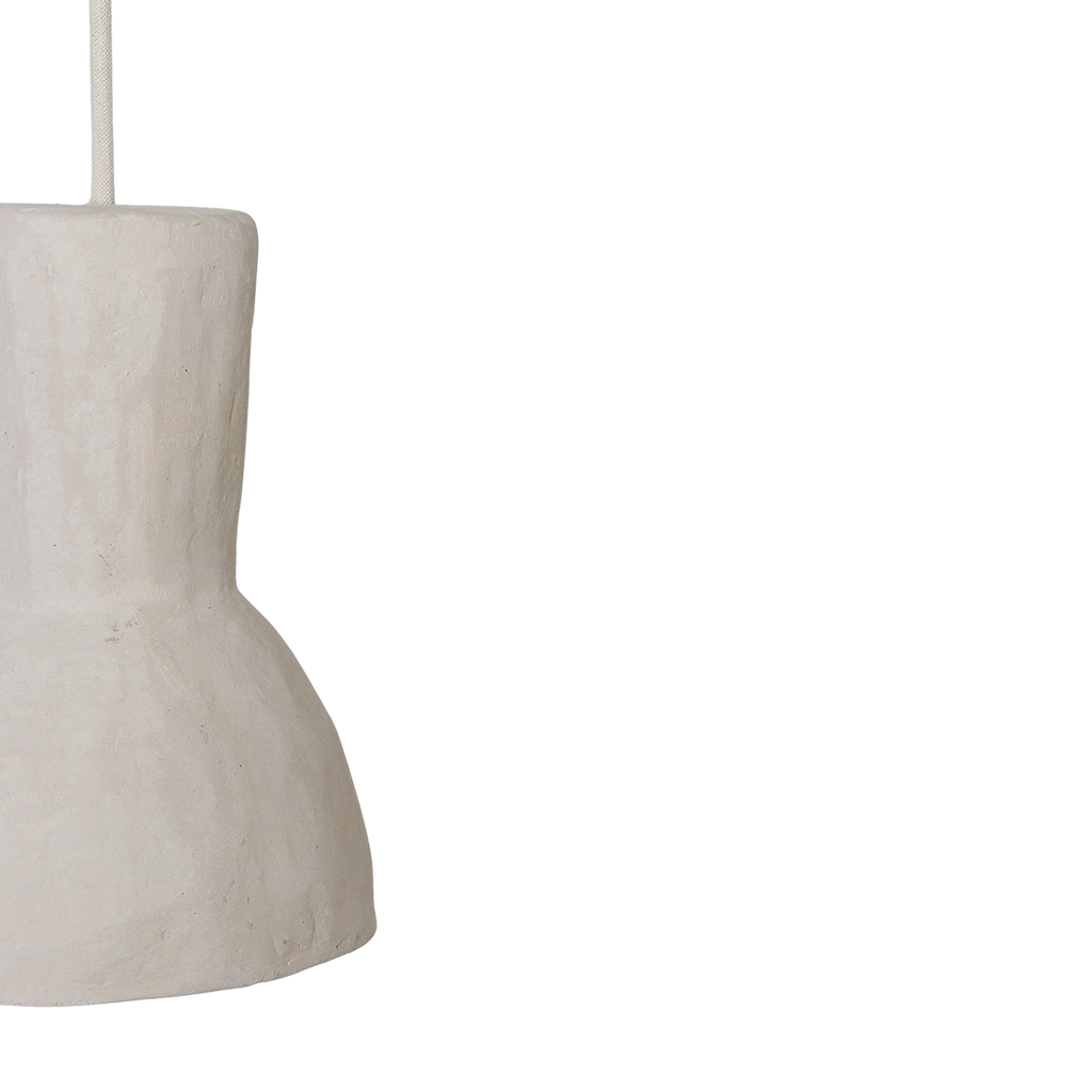 Chalk hanglamp Moro - 15x15x21,5 cm
