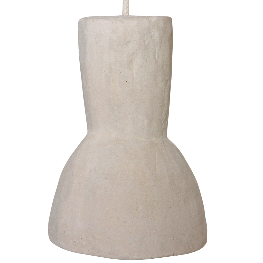 Chalk hanglamp Moro - 15x15x21,5 cm