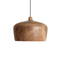 Sirocco teakhouten hanglamp Dome - Ø 30x20 cm