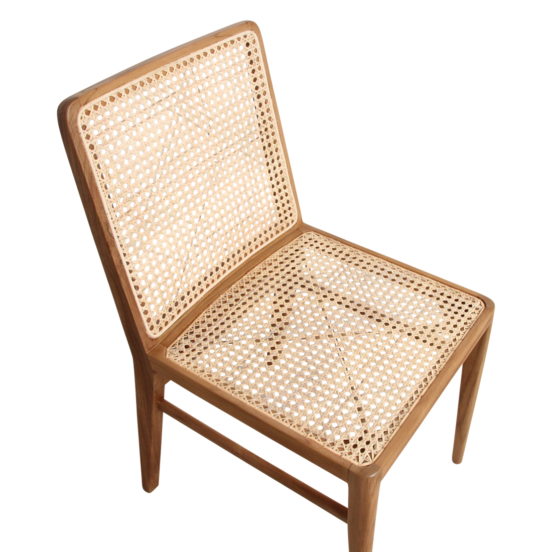 Nova teakhouten eetkamerstoel - naturel (set van 2)