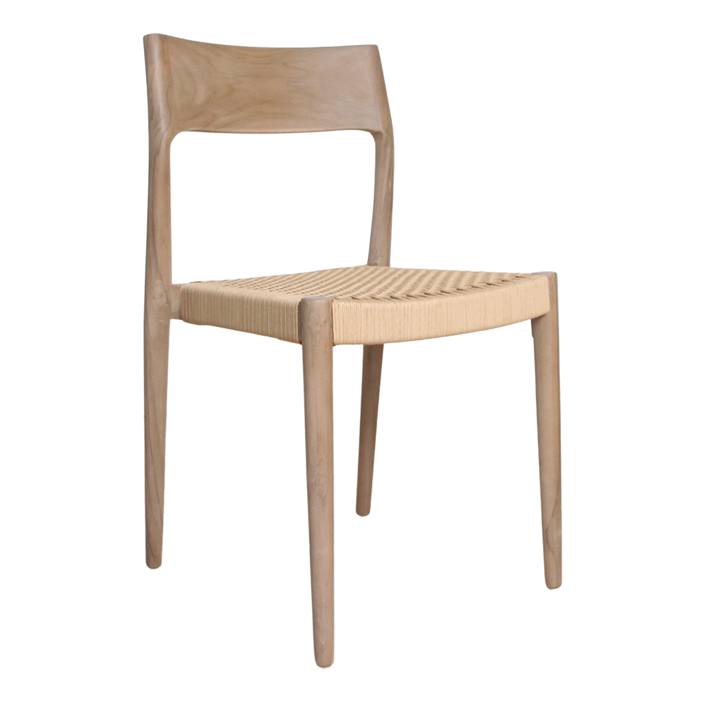 Freya licht teakhouten tuinstoel - Naturel (set van 2)
