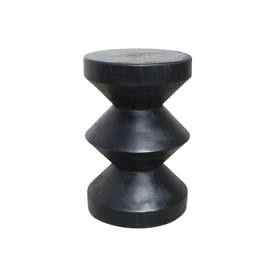 Forma Rizo black teak side table