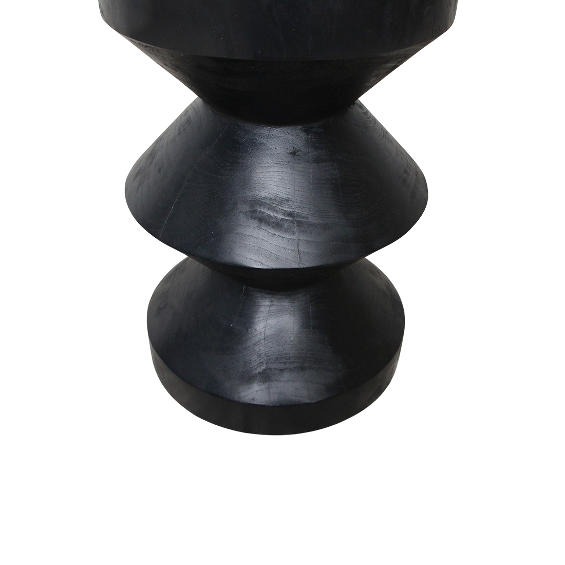 Forma Rizo black teak side table