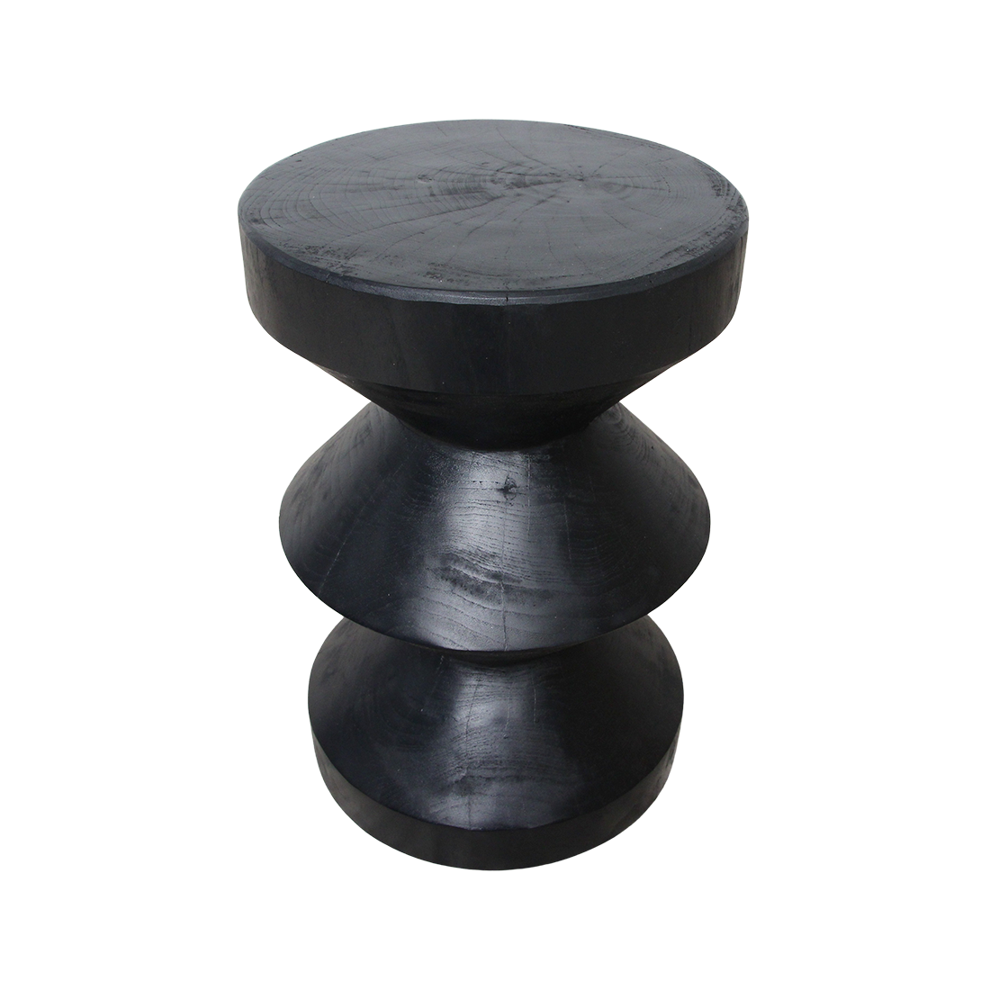 Forma Rizo black teak side table