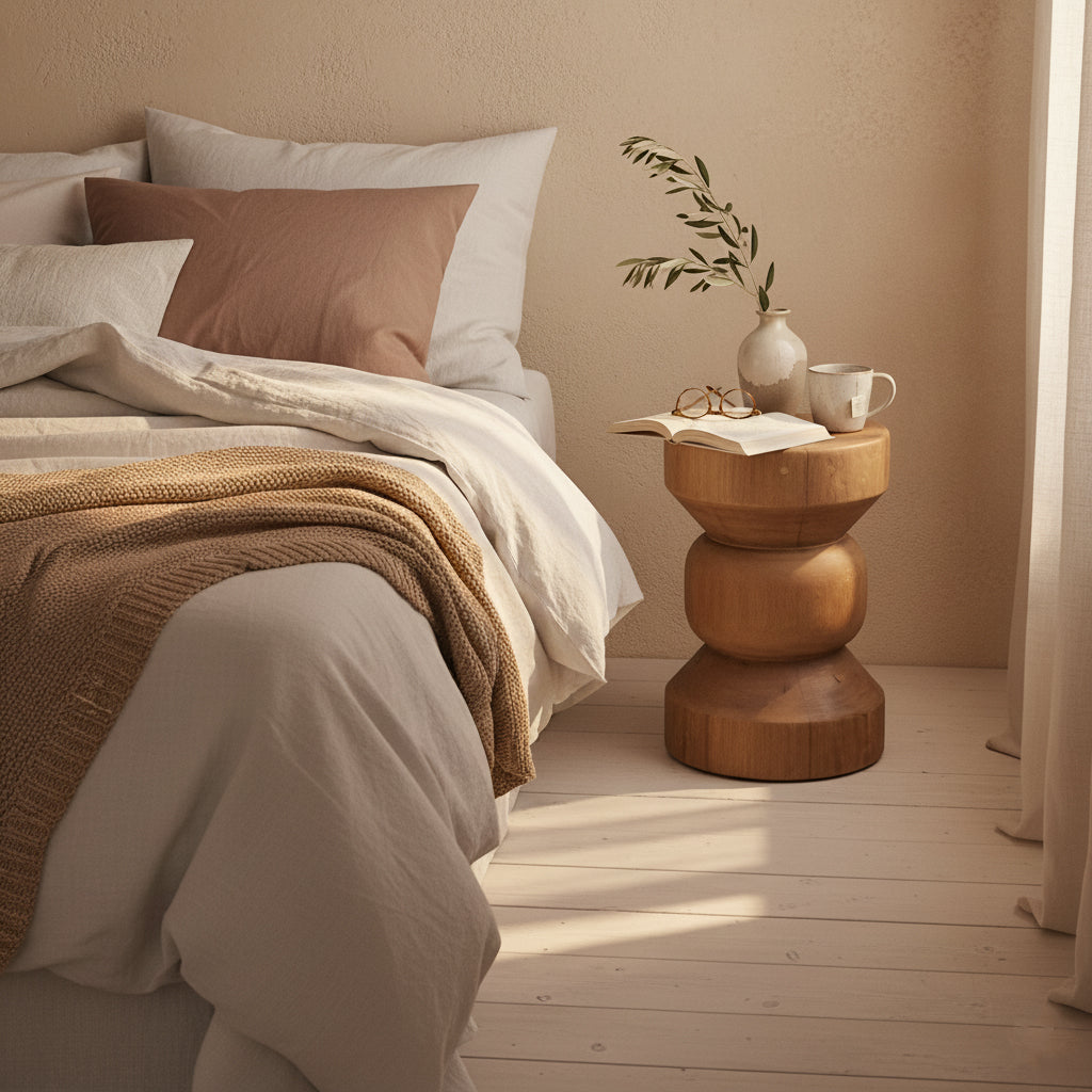 Forma teakhouten bijzettafel Ritari naturel