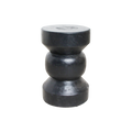 Forma teak side table Ritari black