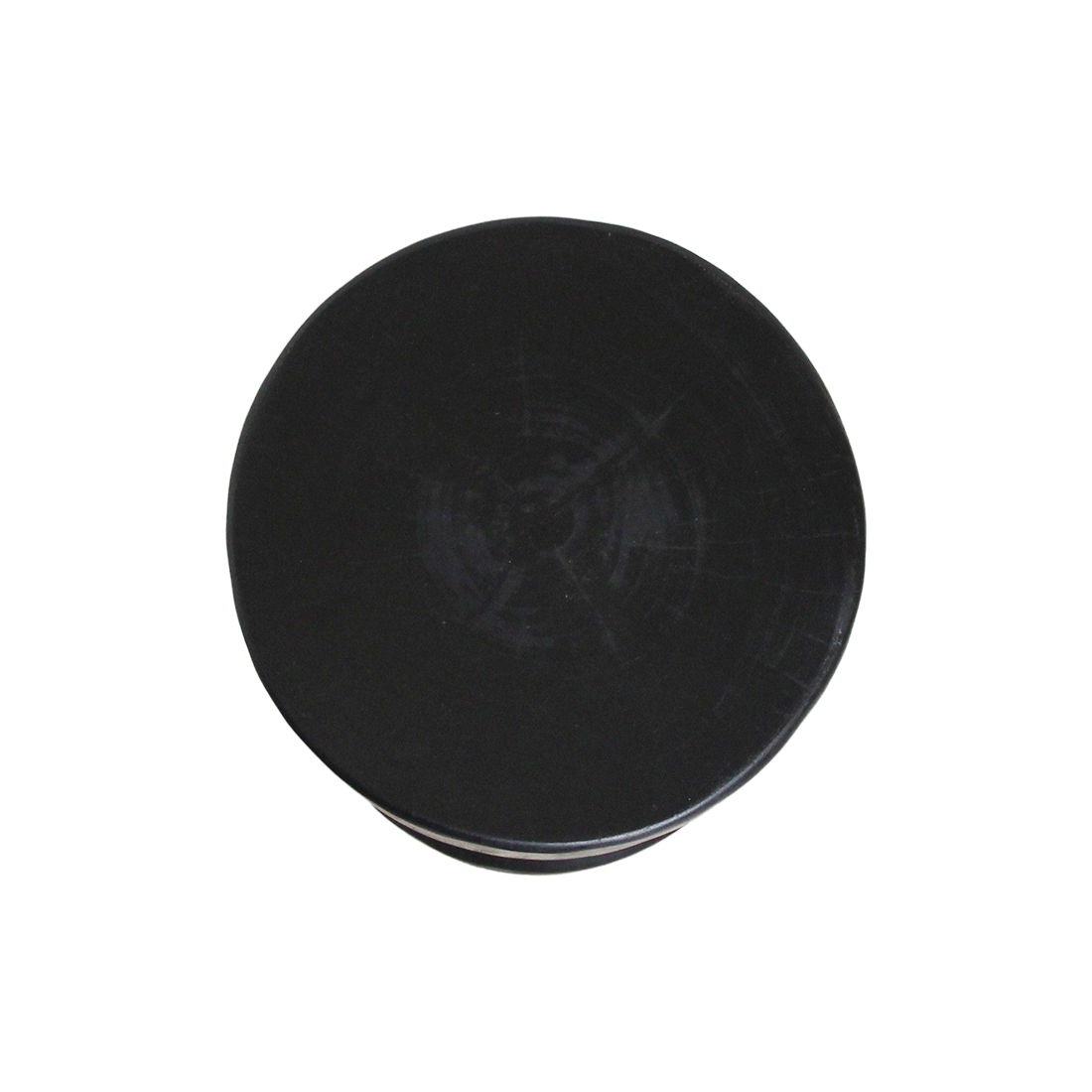 Forma teak side table Ritari black