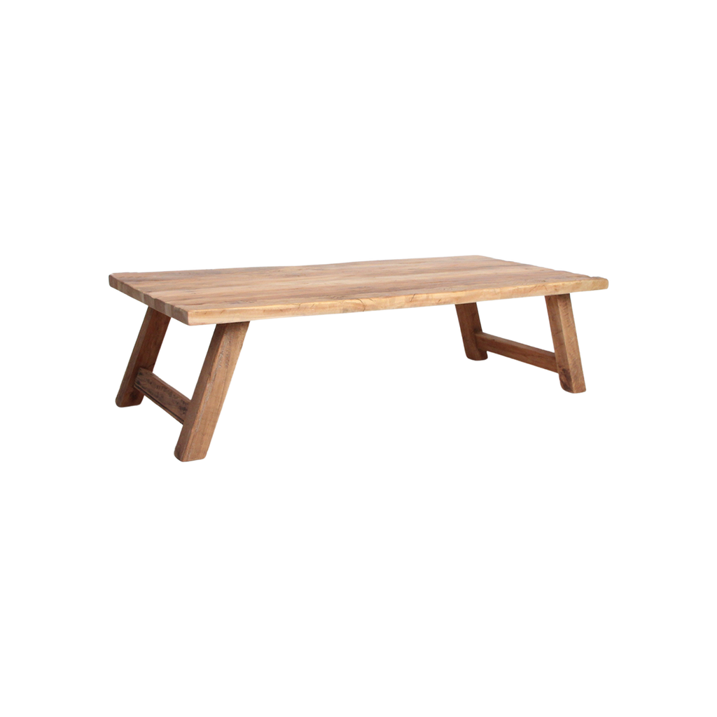 Farmwood rechthoekige salontafel - FSC-gerecycled hout - 140x65x38 cm