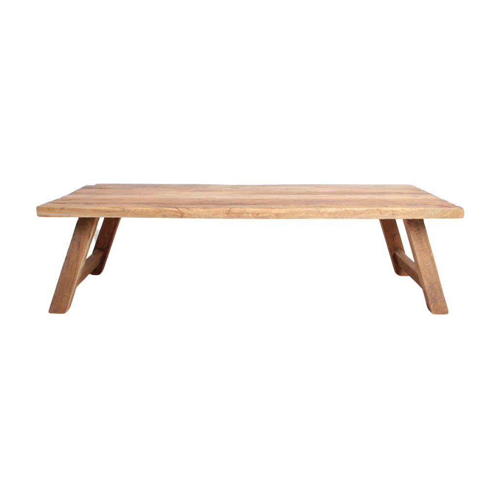 Farmwood rechthoekige salontafel - FSC-gerecycled hout - 140x65x38 cm
