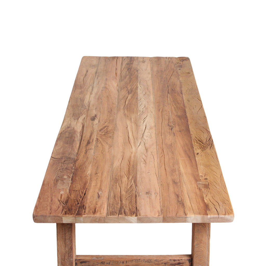 Farmwood rechthoekige salontafel - FSC-gerecycled hout - 140x65x38 cm