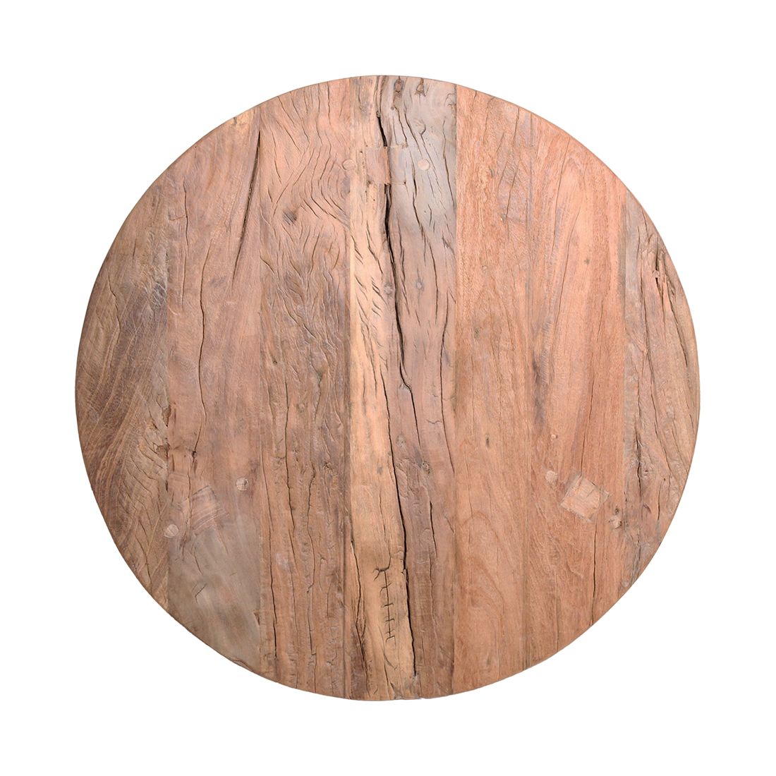 Farmwood ronde salontafel - FSC-gerecycled hout - Ø70x38 cm