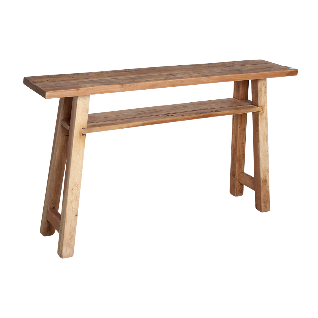 Farmwood wall table/sidetable large - FSC-recycled wood