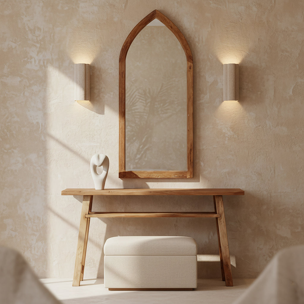 Farmwood wandtafel/sidetable large - FSC-gerecycled hout