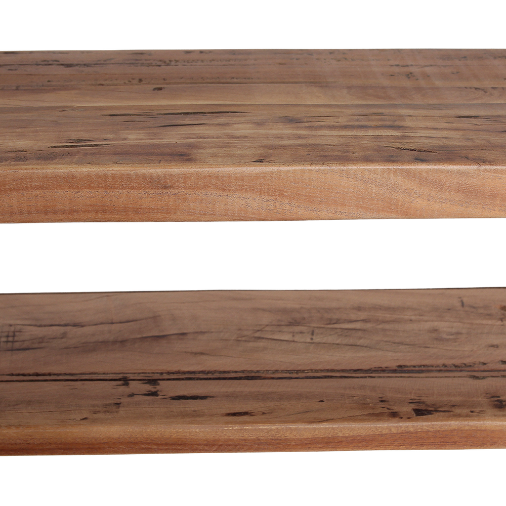 Farmwood wall table/sidetable large - FSC-recycled wood