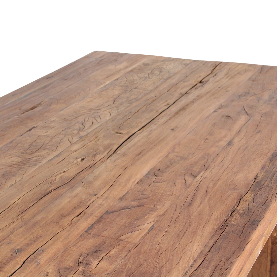 Farmwood Waterfall dining table - FSC-recycled wood - 240 cm