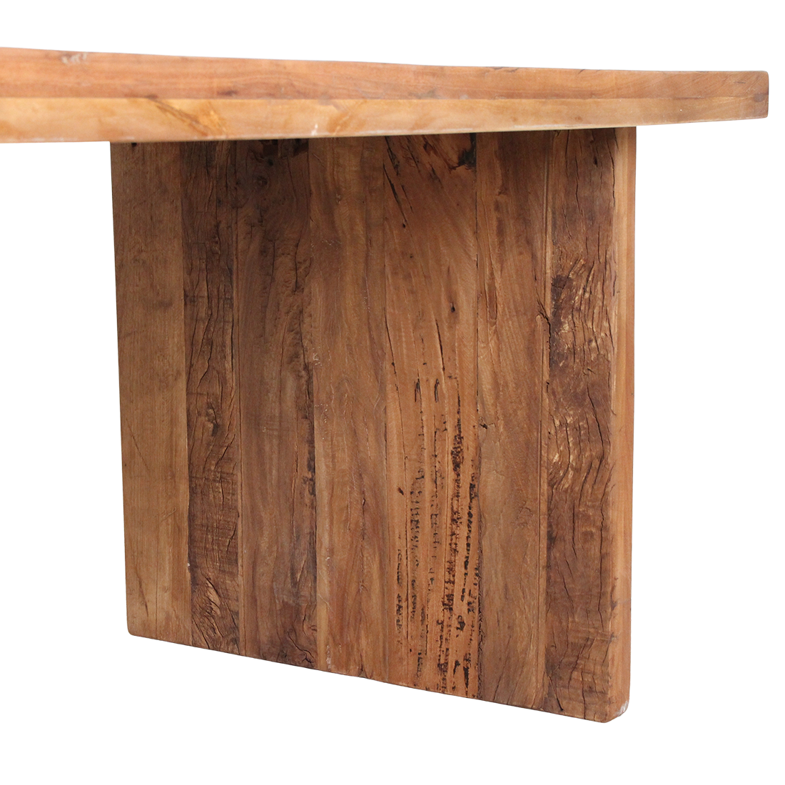 Farmwood Waterfall dining table - FSC-recycled wood - 240 cm