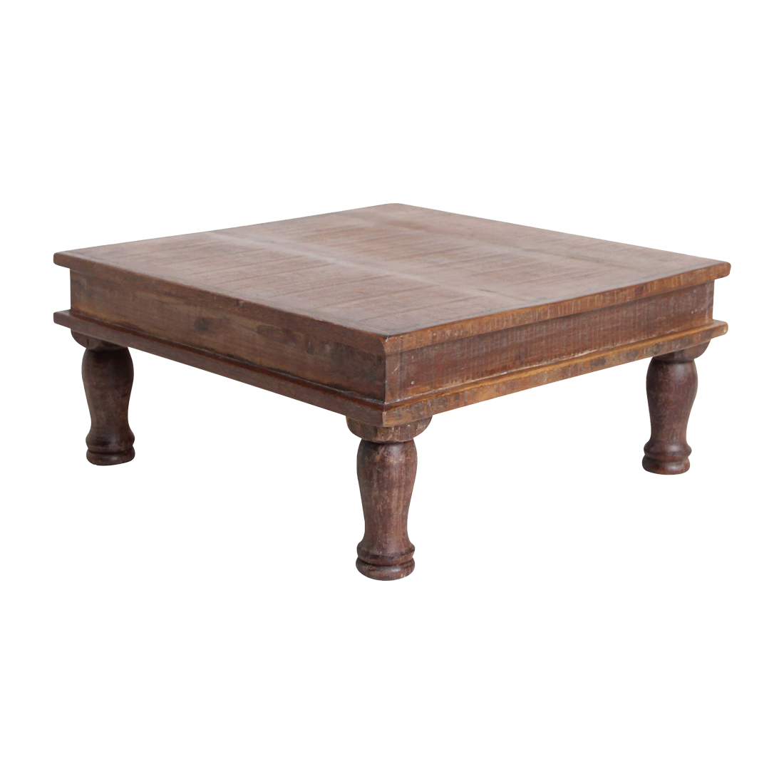 Factory Bajot side table - FSC-recycled wood - 33x33x16 cm