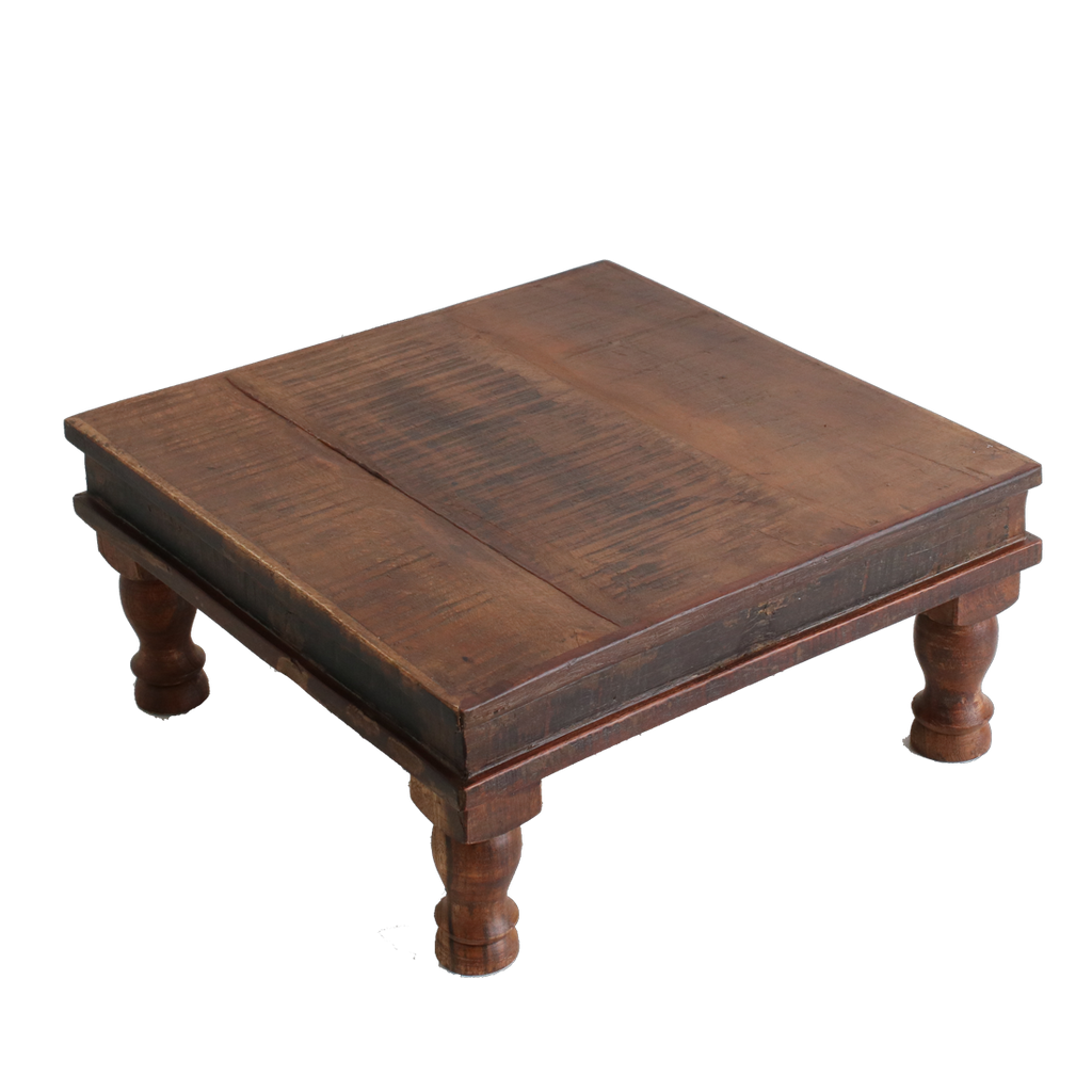Factory Bajot side table - FSC-recycled wood - 33x33x16 cm