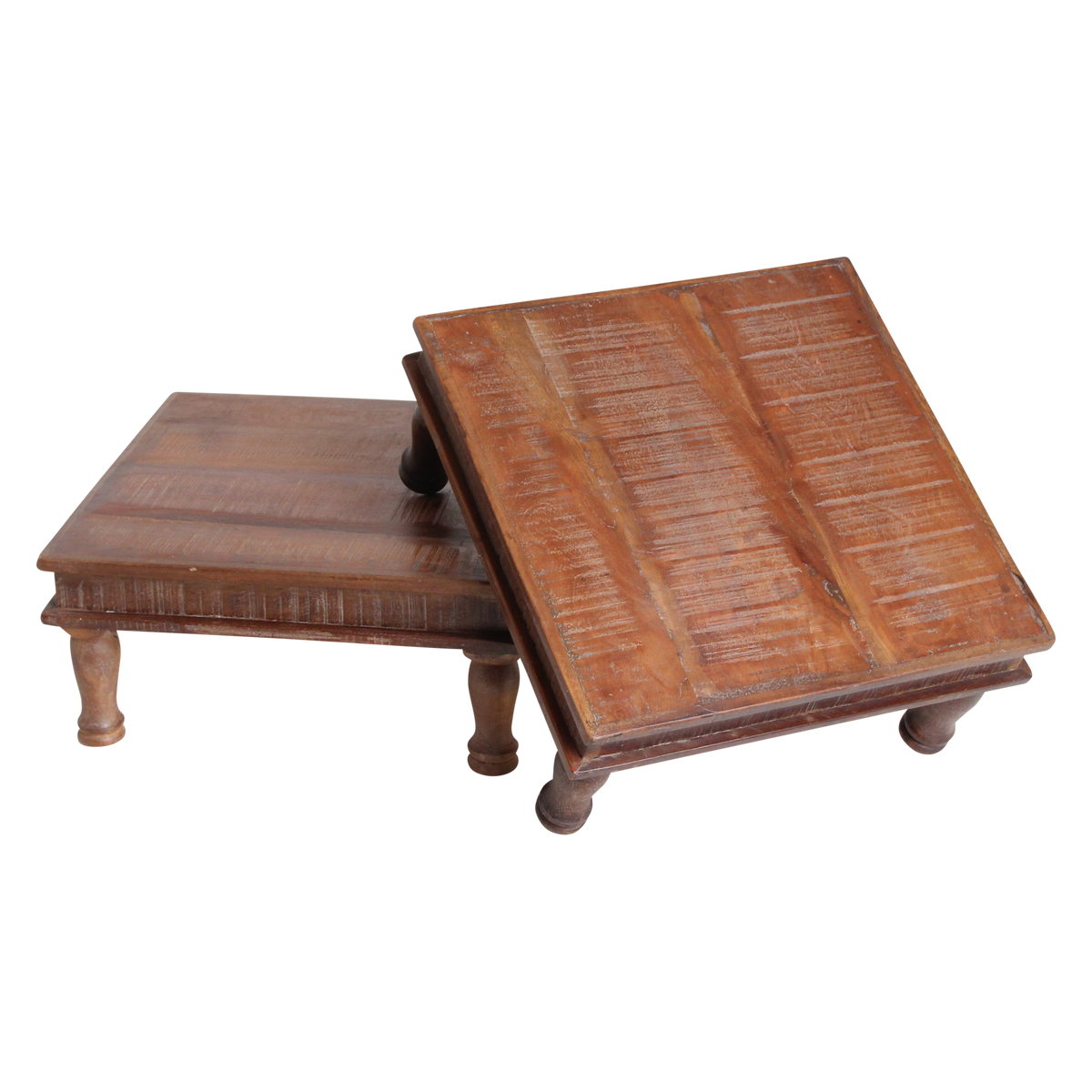 Factory Bajot Beistelltisch - FSC-Recyclingholz - 33x33x16 cm