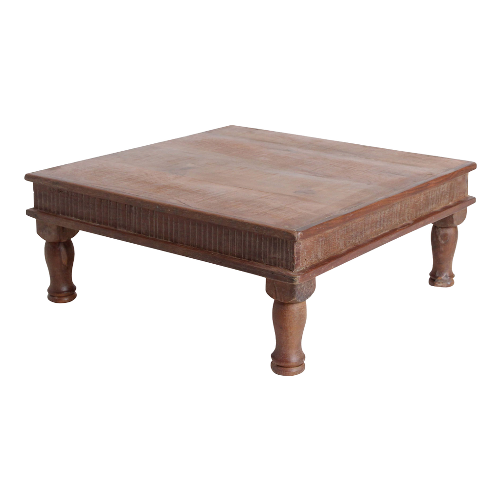Factory Bajot side table - FSC-recycled wood - 46x46x18 cm
