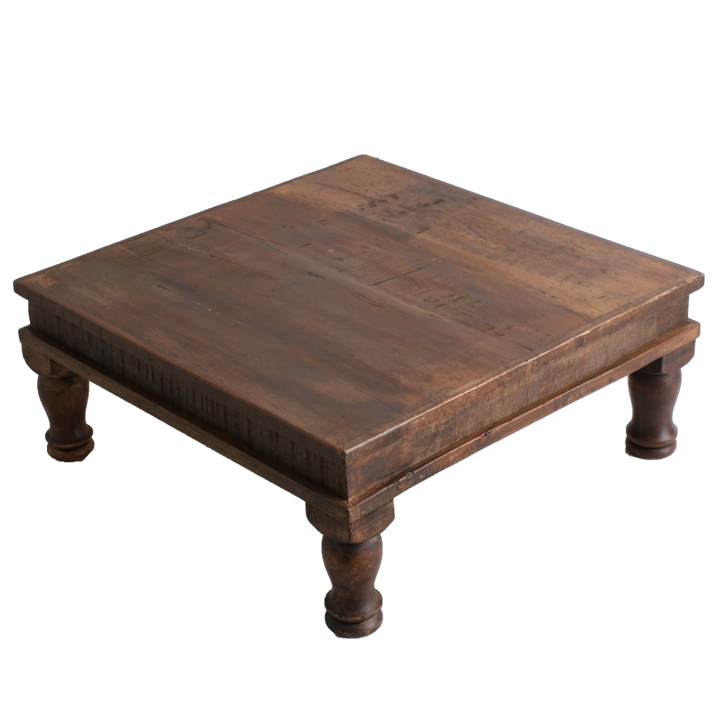 Factory Bajot side table - FSC-recycled wood - 46x46x18 cm