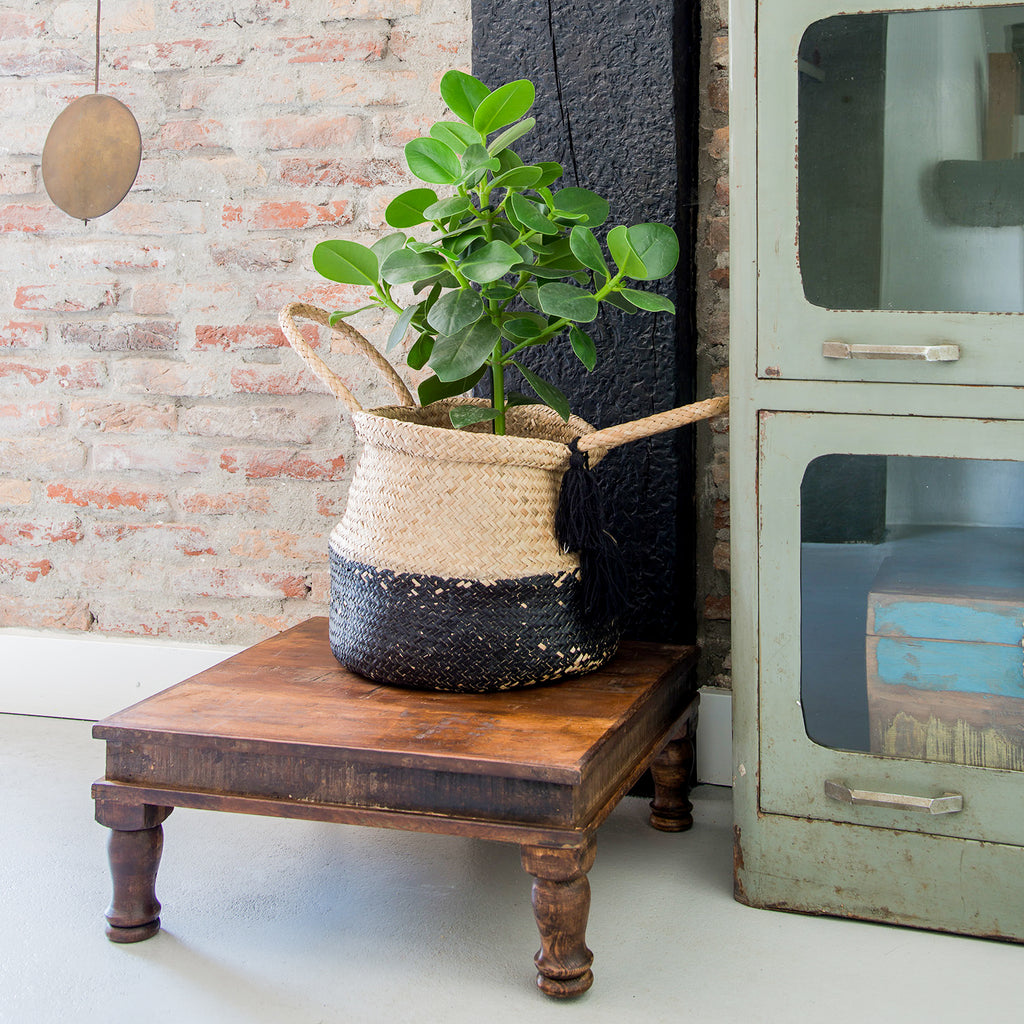 Factory Bajot side table - FSC-recycled wood - 46x46x18 cm