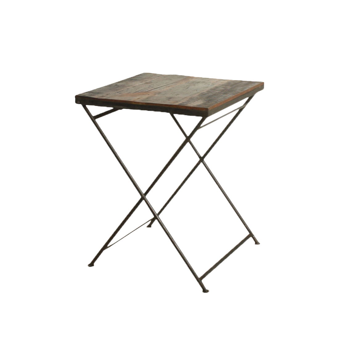 Factory inklapbare tafel - FSC-gerecycled hout - 60x60x76 cm