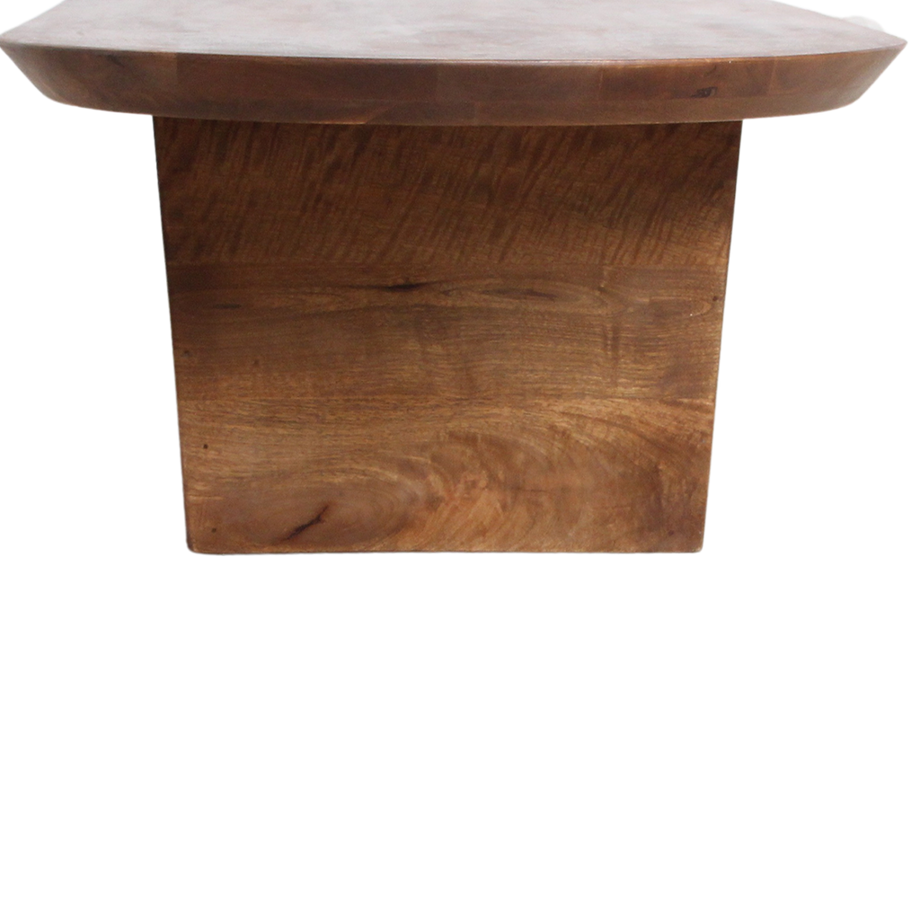 Bullnose salontafel bruin - mangohout