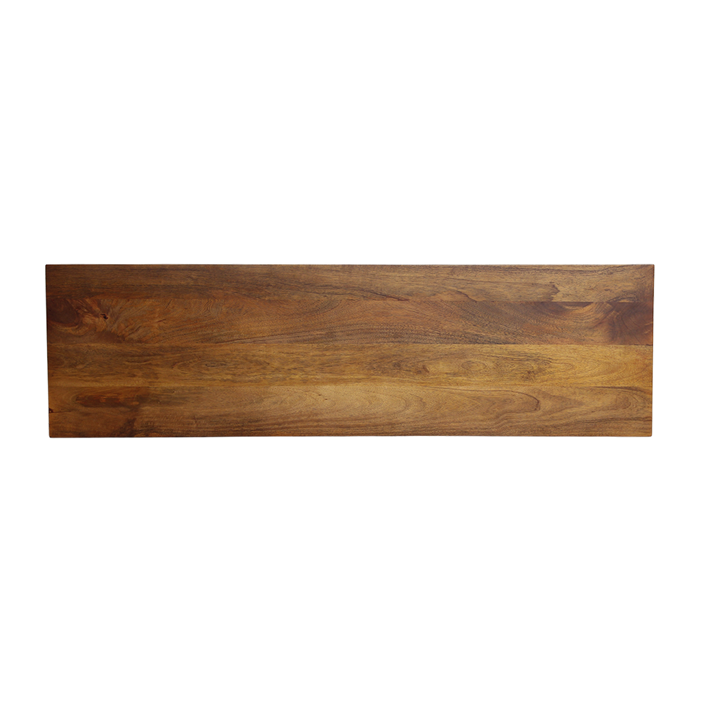 Bullnose Chamfered Wandtisch aus Mangoholz