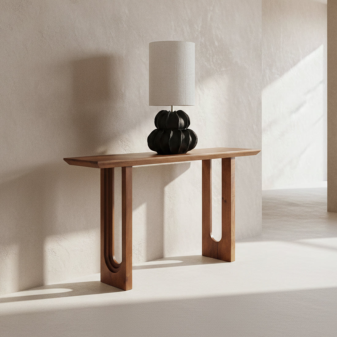 Bullnose Chamfered mangohouten wandtafel