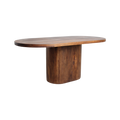 Bullnose Oblong Mangoholz Esstisch oval - 180 cm