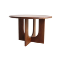 Bullnose Coliseo Round Mango Wood Dining Table - Ø 120 cm