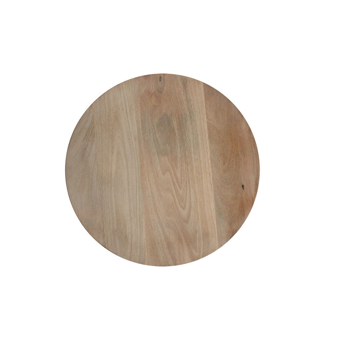 Bullnose bijzettafel reversed naturel Ø 50 cm