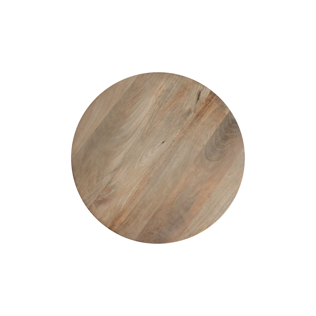 Bullnose bijzettafel reversed naturel Ø 55 cm