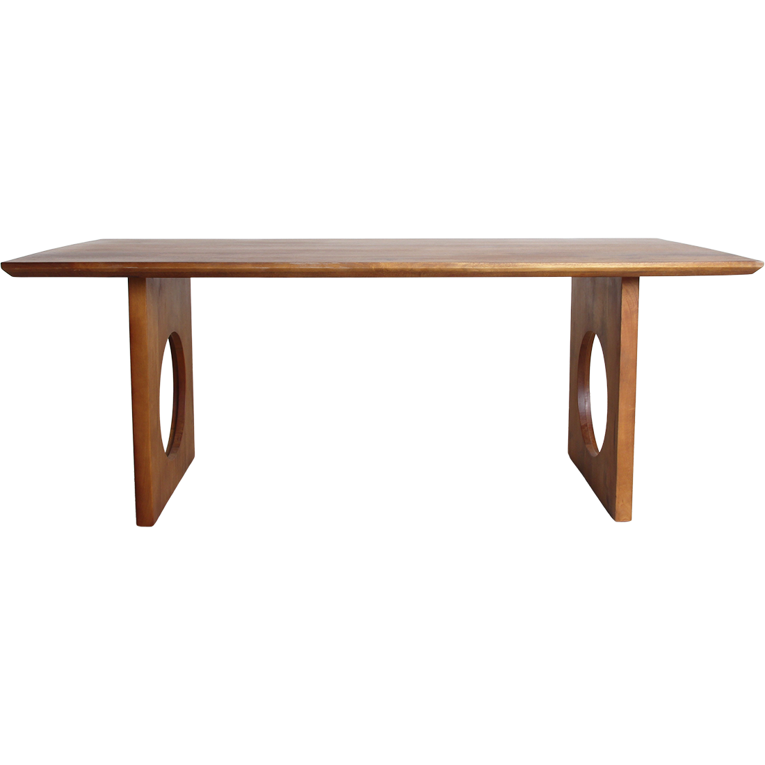 Bullnose Chamfered Loop mangohouten eettafel  - 180 cm