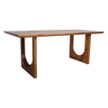 Bullnose Chamfered Arch mangohouten eettafel  - 200 cm