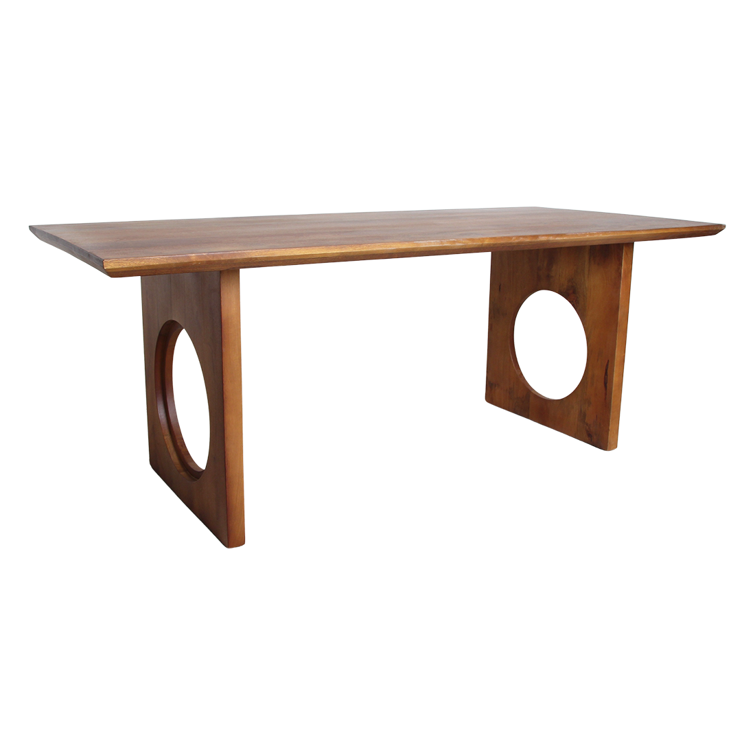 Bullnose Chamfered Loop mangohouten eettafel  - 240 cm