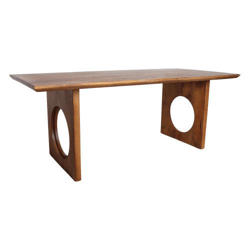 Bullnose Chamfered Loop mangohouten eettafel - 240 cm - Noël Home