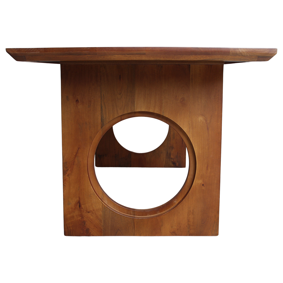 Bullnose Chamfered Loop mangohouten eettafel  - 240 cm