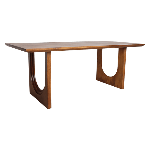 Bullnose Chamfered Arch mangohouten eettafel - 240 cm - Noël Home