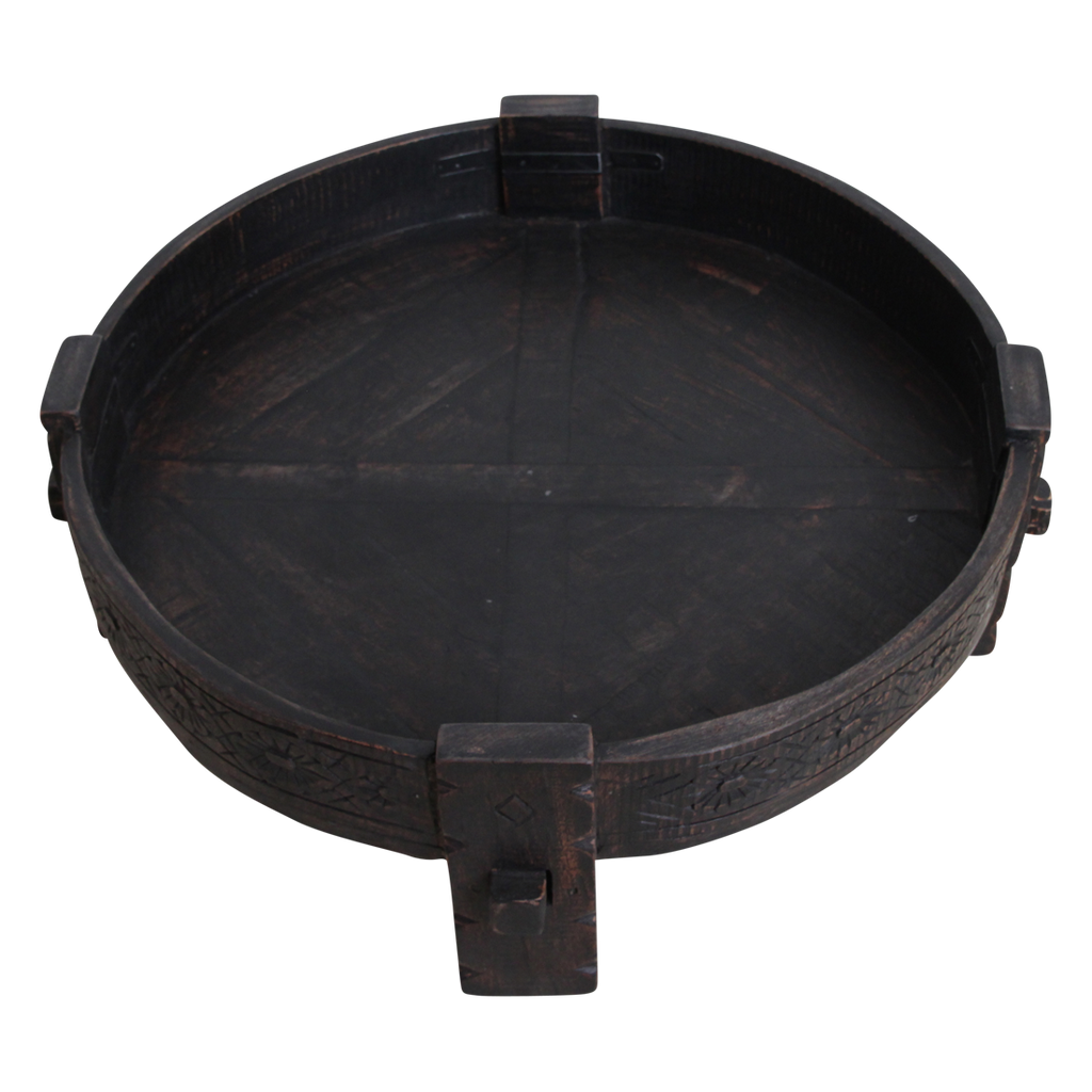 Chakki Side Table Black - 73x73x25 cm