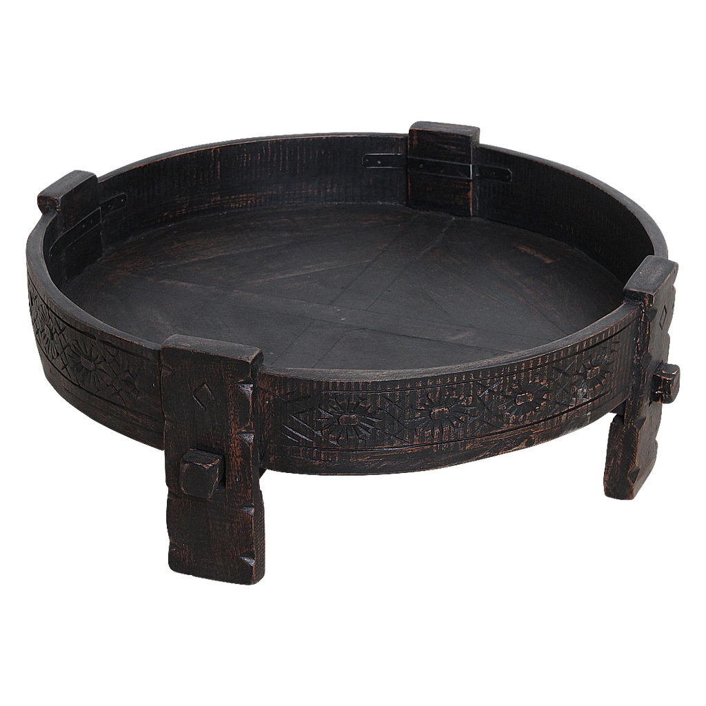 Chakki Side Table Black - 73x73x25 cm
