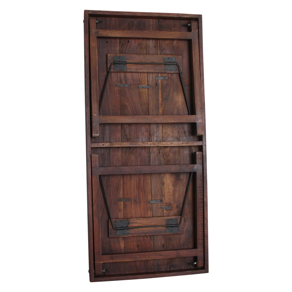 Foldable Vintage Dining Table - Reclaimed Wood - 165x75x76 cm