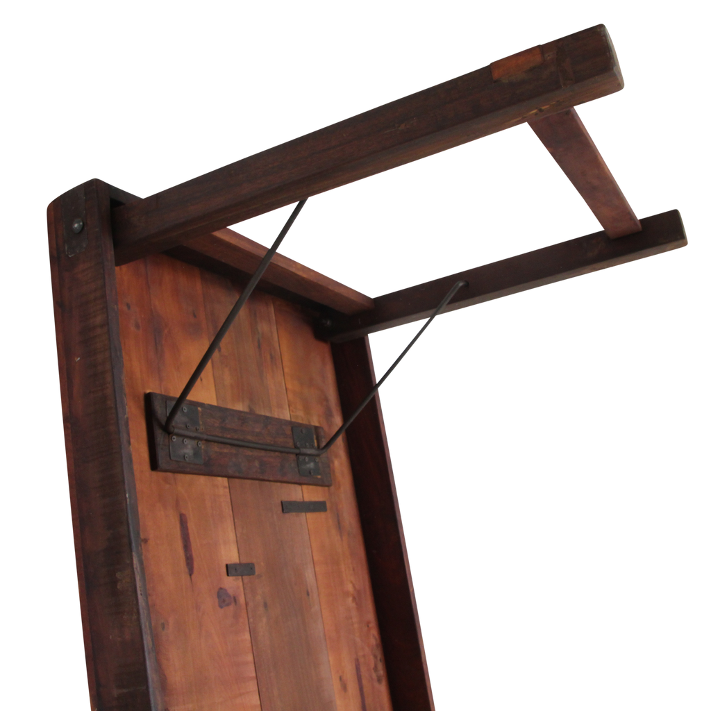 Foldable Vintage Dining Table XL - Recycled Wood - 190x80x76 cm
