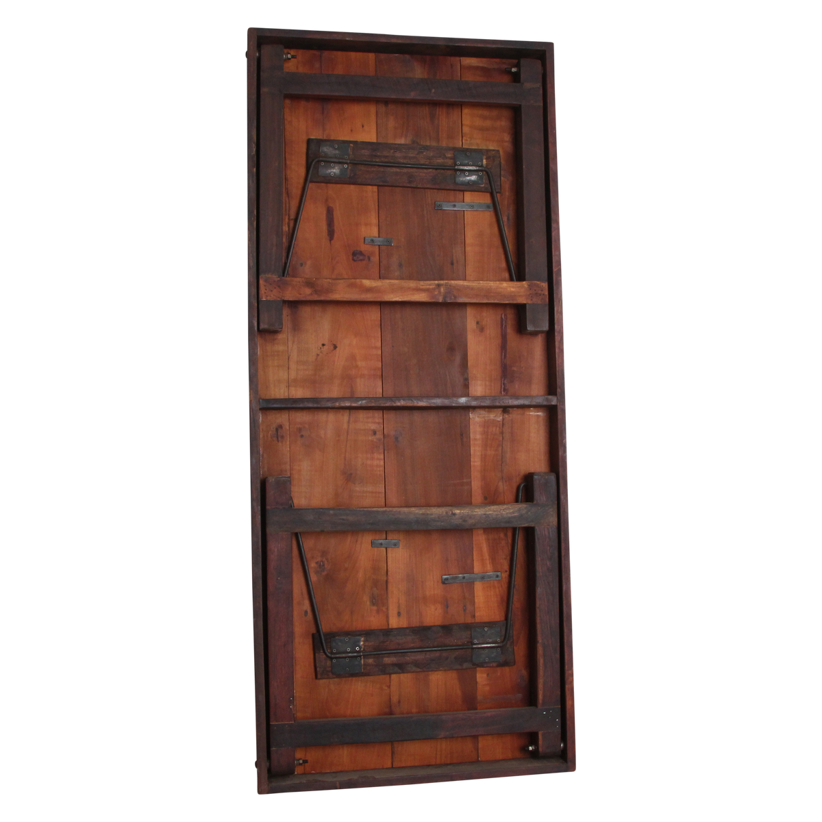 Foldable Vintage Dining Table XL - Recycled Wood - 190x80x76 cm