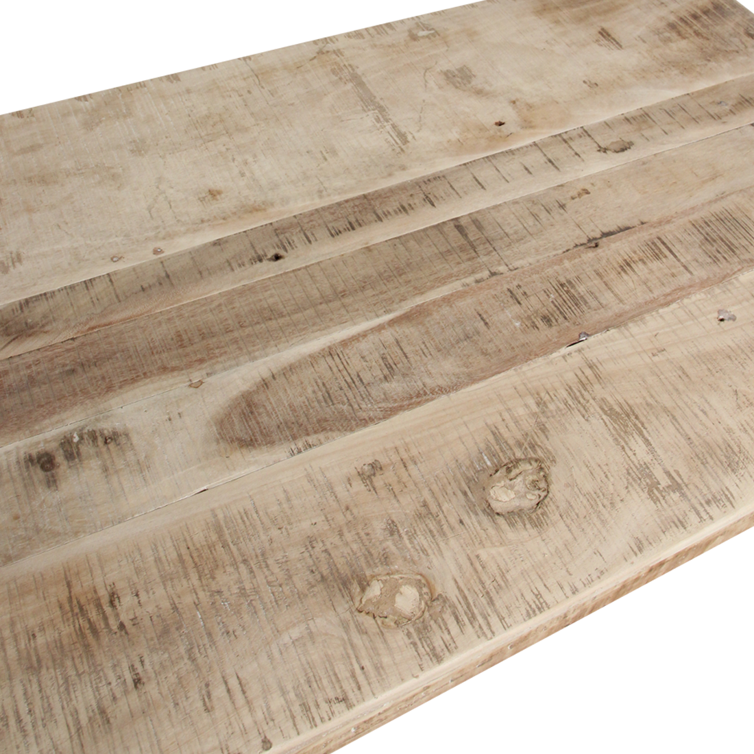 Limewash foldable coffee table - 120x75x45 cm