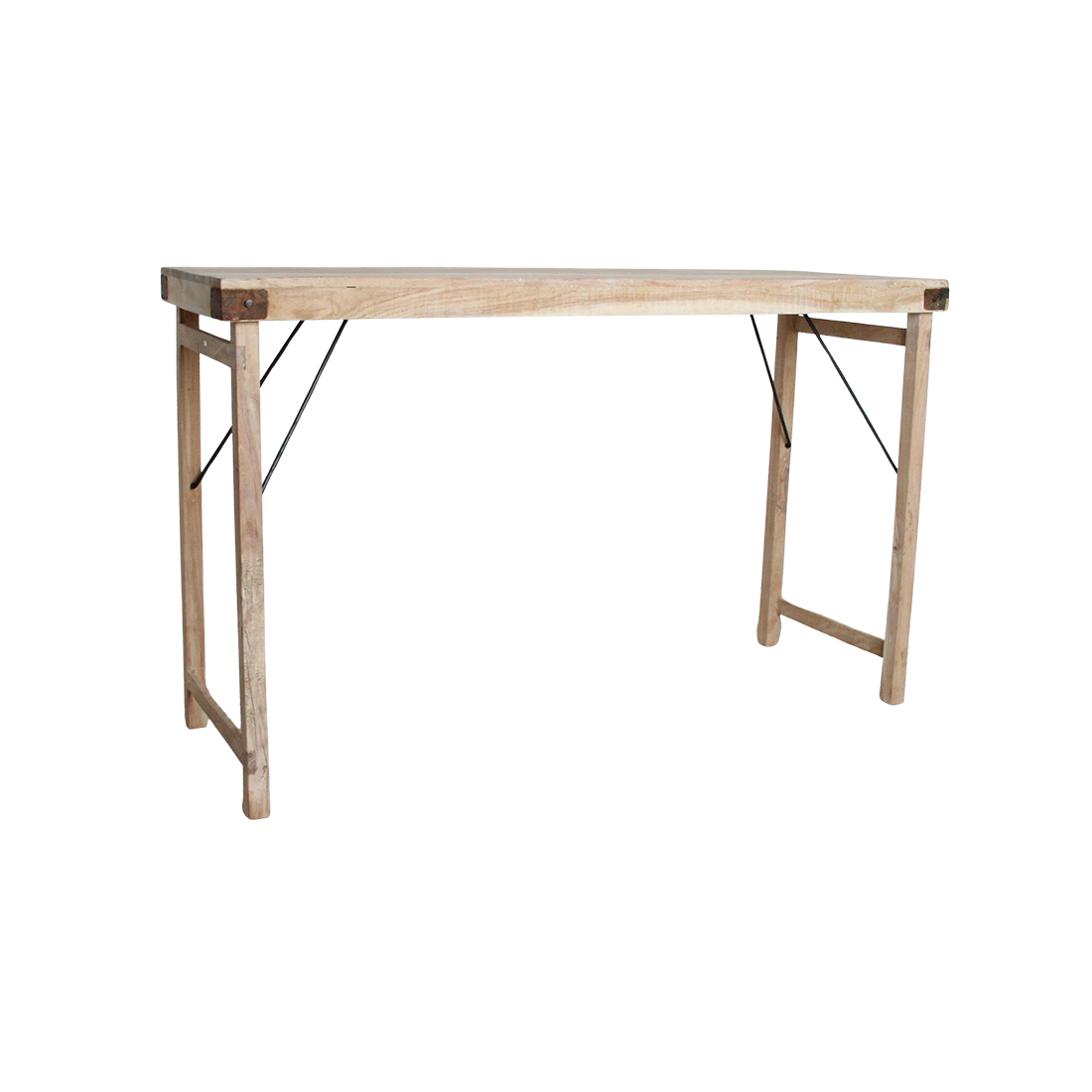 Limewash inklapbare bartafel - 170x60x107 cm