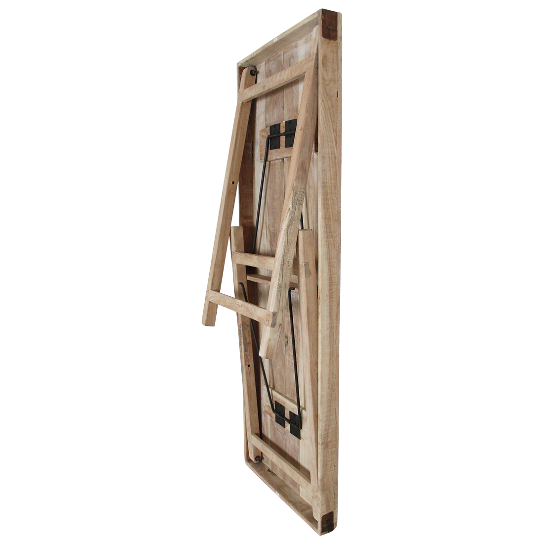 Limewash inklapbare bartafel - 170x60x107 cm