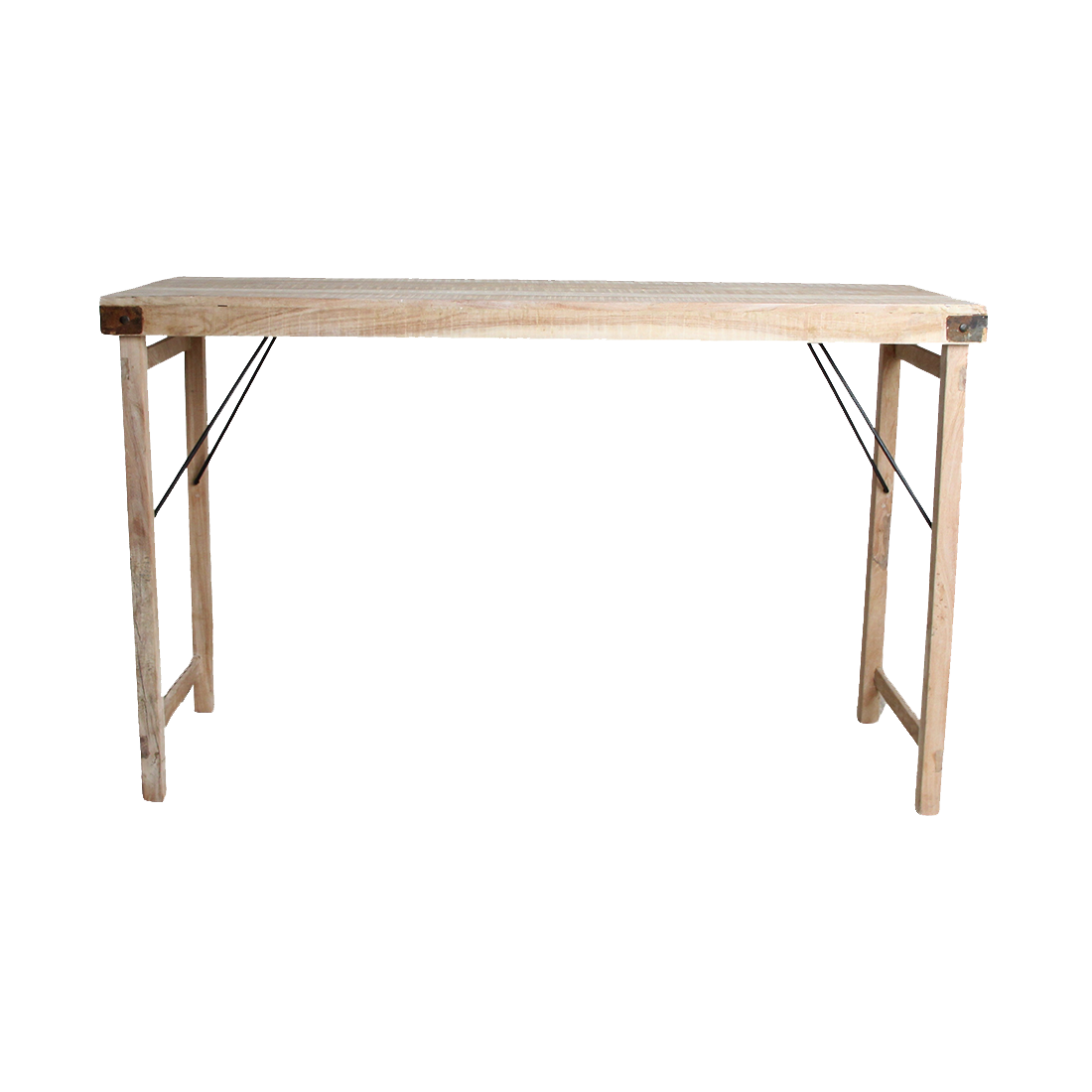 Limewash inklapbare bartafel - 170x60x107 cm